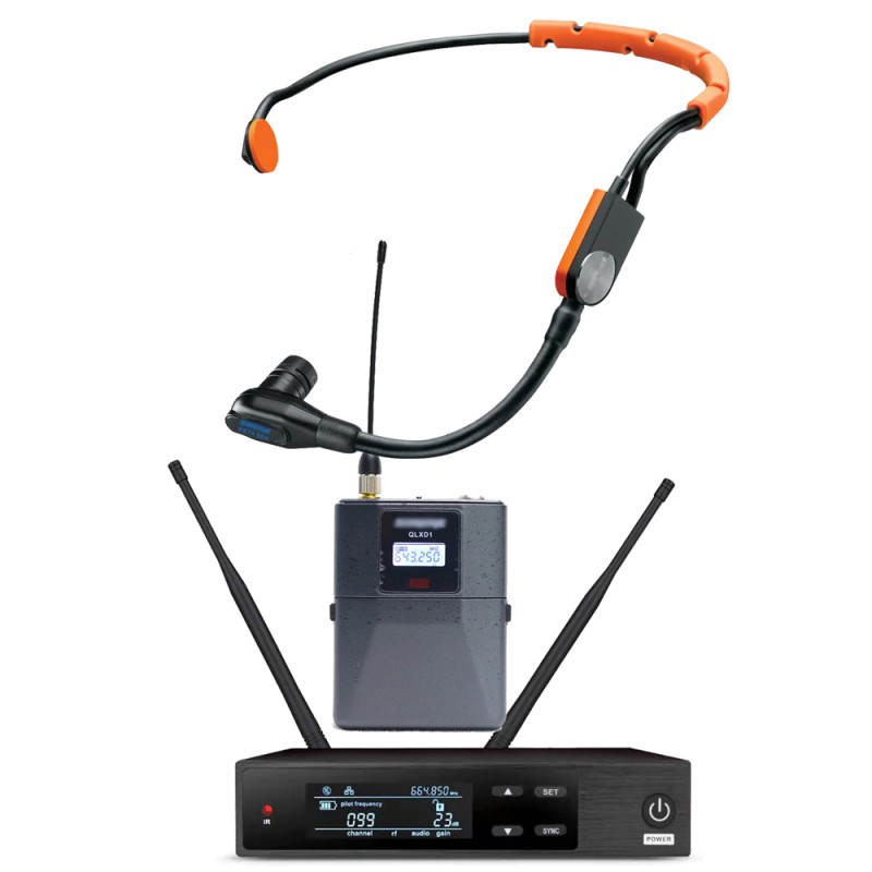 Advanced Beta98H/C QLXD14 Wireless Microphone System SM35 Headset B98 Cardioid Capsule Core Advanced Beta98H/C QLXD14 Wireless Microphone System SM35 Headset B98 Cardioid Capsule Core