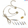 MiCWL CM90 Beige Cardioid Foldable Headset Microphone for Shure Sennheiser AKG Audio-Technica Head worn Wireless MiCWL CM90 Beige Cardioid Foldable Headset Microphone for Shure Sennheiser AKG Audio-Technica Head worn Wireless