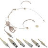 OM61 Double ear Wearing Headset Condenser Microphone Mic for Shure Sennheiser AKG Audio Technica Wireless BodyPack Transmitter OM61 Double ear Wearing Headset Condenser Microphone Mic for Shure Sennheiser AKG Audio Technica Wireless BodyPack Transmitter