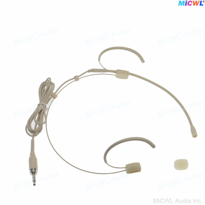 OM61 Double ear Wearing Headset Condenser Microphone Mic for Shure Sennheiser AKG Audio Technica Wireless BodyPack Transmitter OM61 Double ear Wearing Headset Condenser Microphone Mic for Shure Sennheiser AKG Audio Technica Wireless BodyPack Transmitter