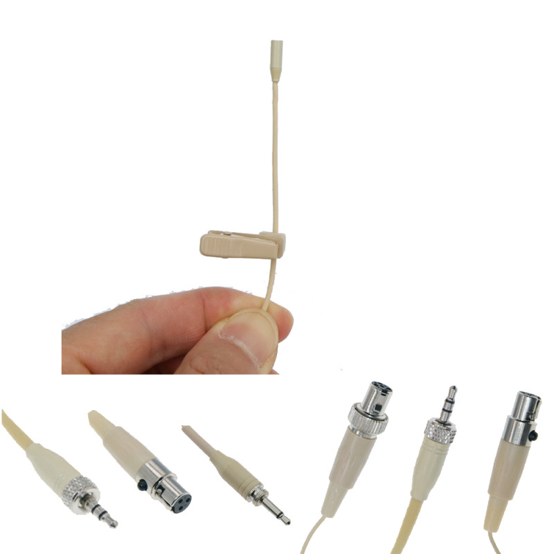 new TL48 Very Mini Clip-On Lavalier Microphone For Sennheiser Shure AKG Wireless BodyPack System new TL48 Very Mini Clip-On Lavalier Microphone For Sennheiser Shure AKG Wireless BodyPack System