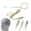 Beige MX153 Hanging Earset Headset Microphone For Shure Sennheiser EW G3 G4 4Pin AKG Samson 3Pin Limited Edition Beige MX153 Hanging Earset Headset Microphone For Shure Sennheiser EW G3 G4 4Pin AKG Samson 3Pin Limited Edition