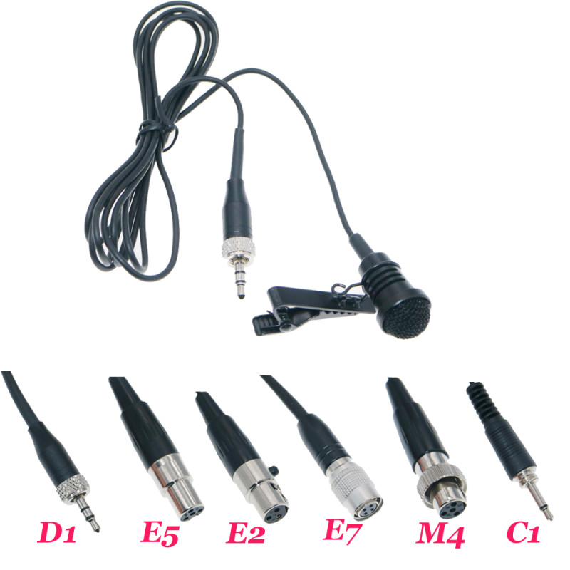 ME4 Cardioid Tie Clip Cardioid Lavalier Lapel Microphone For Sennheiser G3 G4 Shure AKG Gemini Audio-Technica ME4 Cardioid Tie Clip Cardioid Lavalier Lapel Microphone For Sennheiser G3 G4 Shure AKG Gemini Audio-Technica